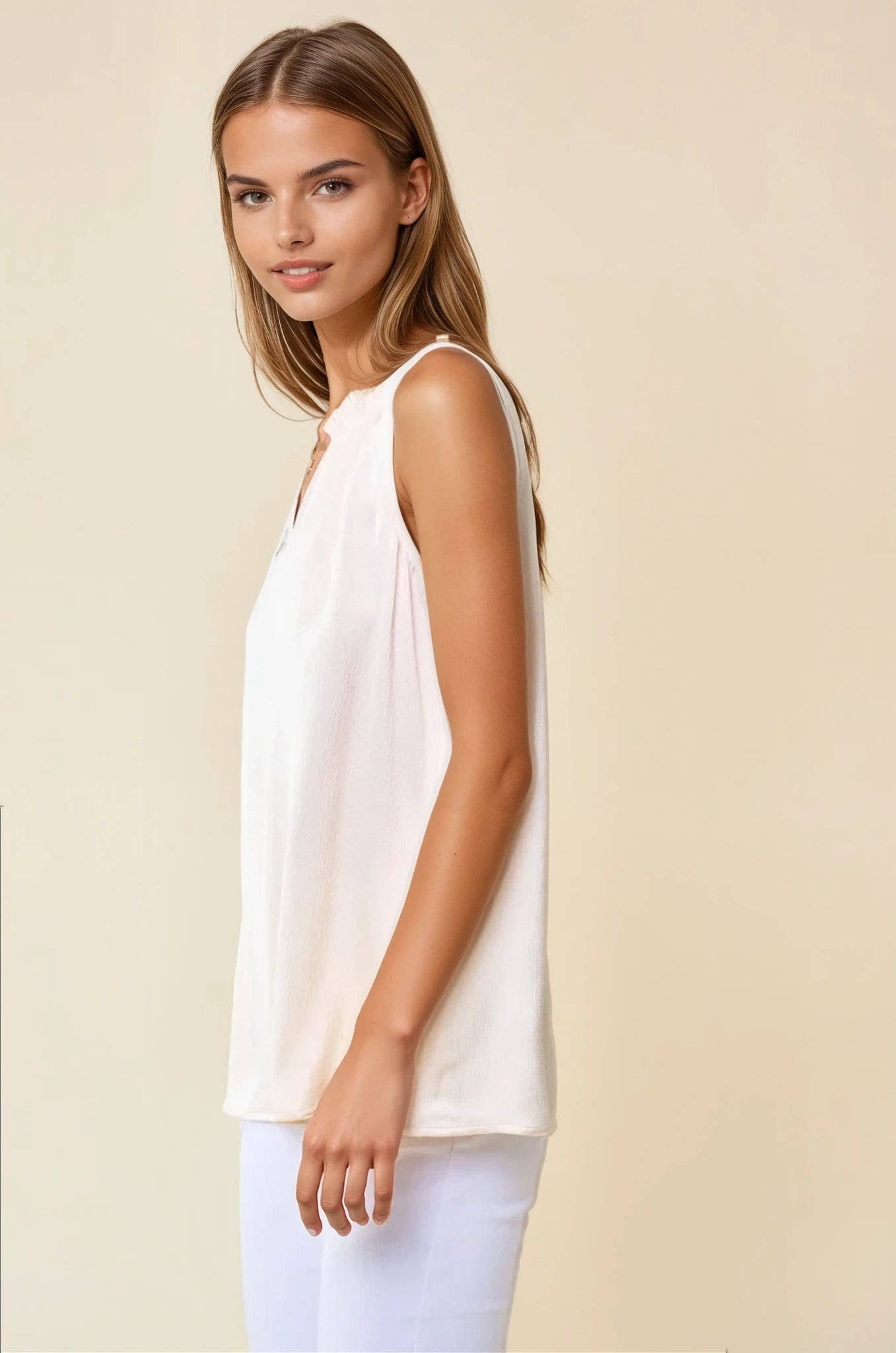 V Neck Tank Top