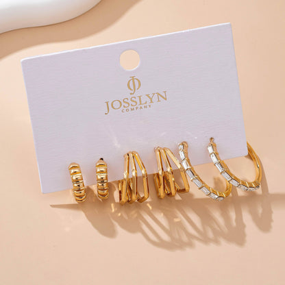 Trio Hoop Earrings Set