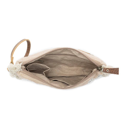 Meadow Lace Embroided Pouch