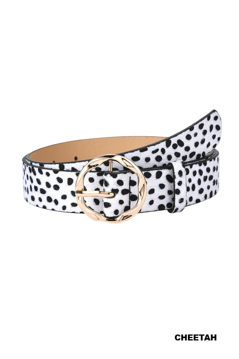 Animal Print Fashion Belt - Whimsical Details - ["animal print","belt","belts","cheetah","leopard","snake","zebra"]