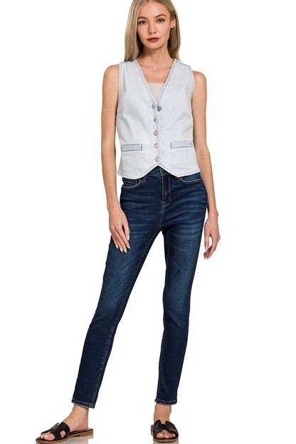 Denim vest