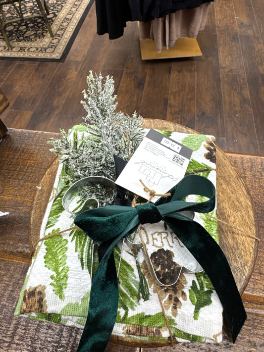 Green Hostess Gift Set