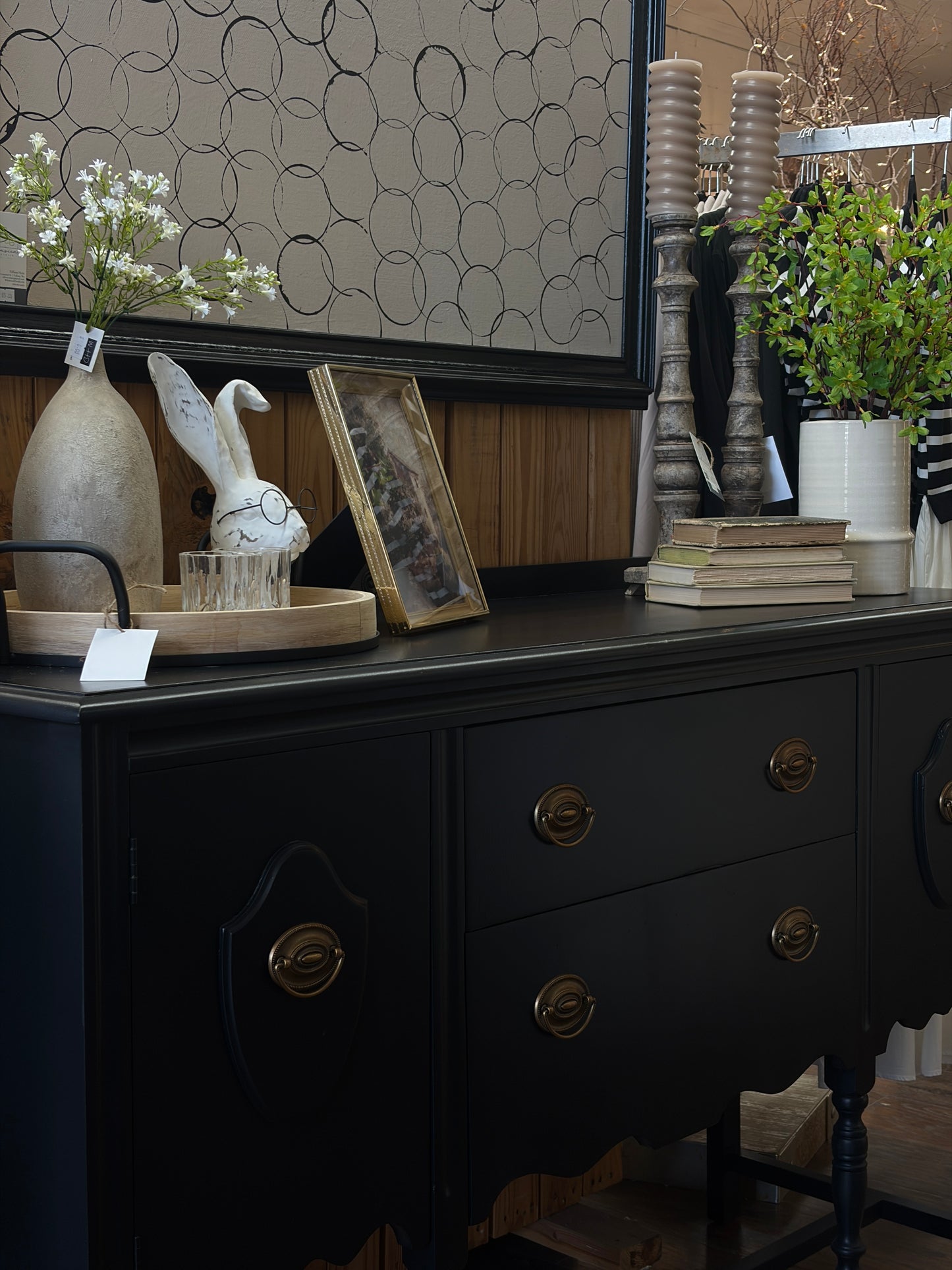 Wesley Black Buffet