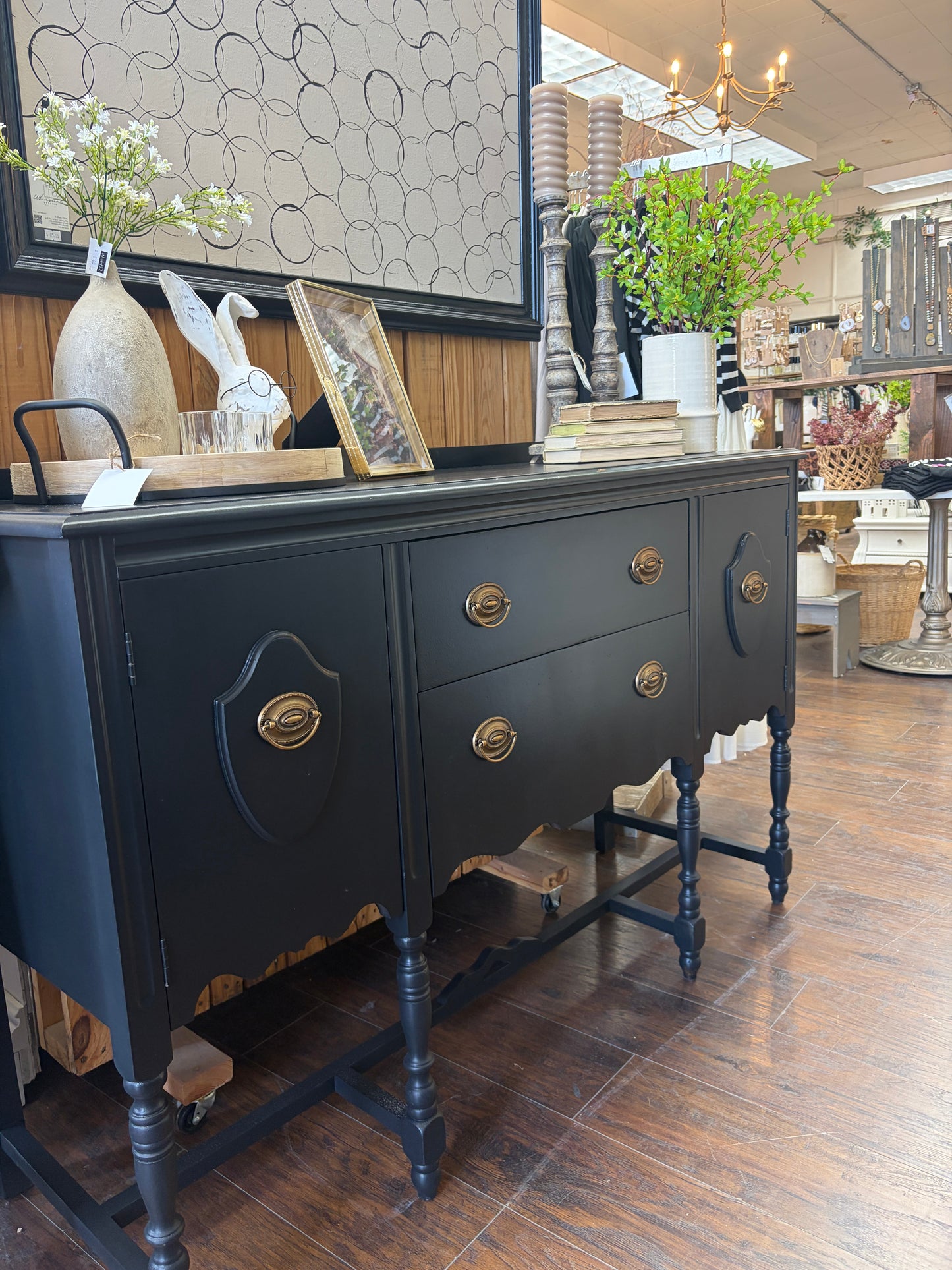 Wesley Black Buffet
