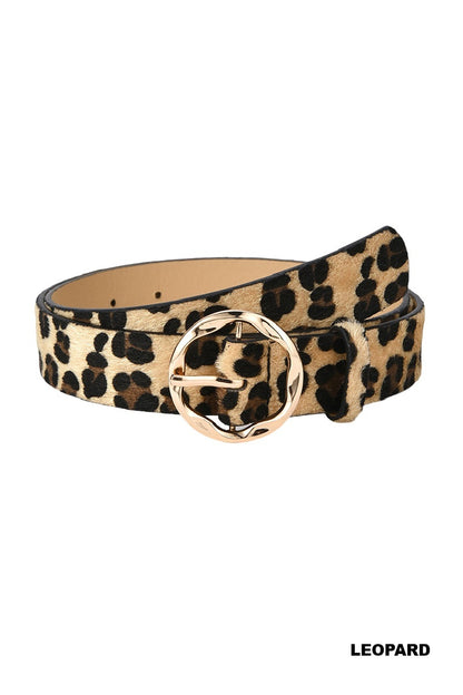 Animal Print Fashion Belt - Whimsical Details - ["animal print","belt","belts","cheetah","leopard","snake","zebra"]