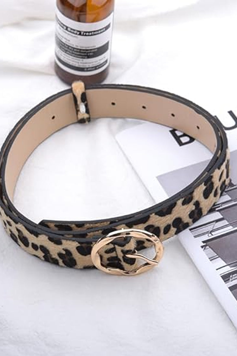 Animal Print Fashion Belt - Whimsical Details - ["animal print","belt","belts","cheetah","leopard","snake","zebra"]