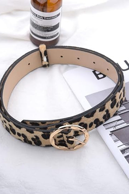 Animal Print Fashion Belt - Whimsical Details - ["animal print","belt","belts","cheetah","leopard","snake","zebra"]