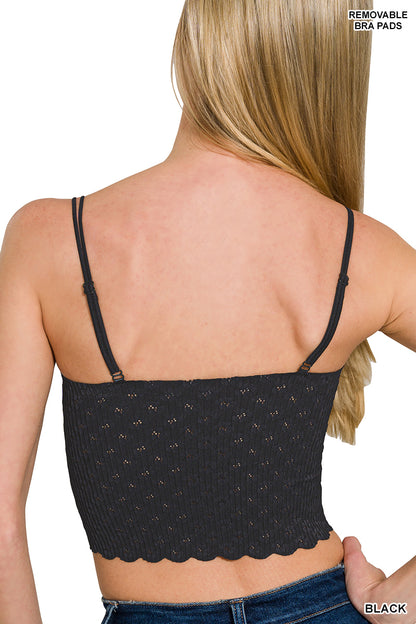 Seamless Lace Bralette