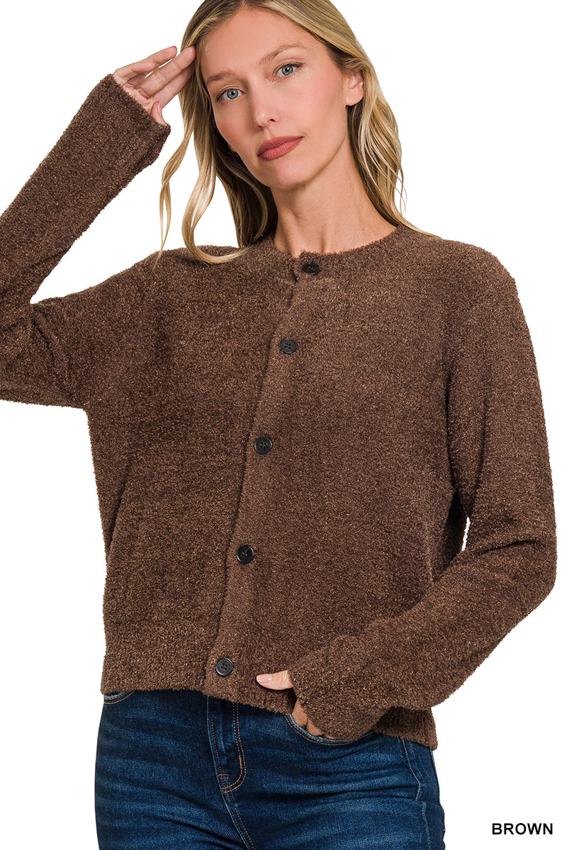 5 Button Sweater Cardigan