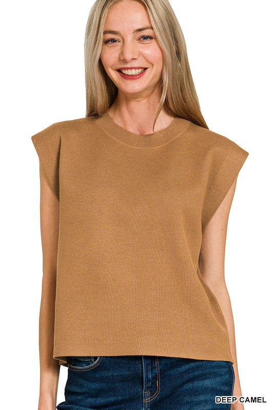 Viscose sweater vest