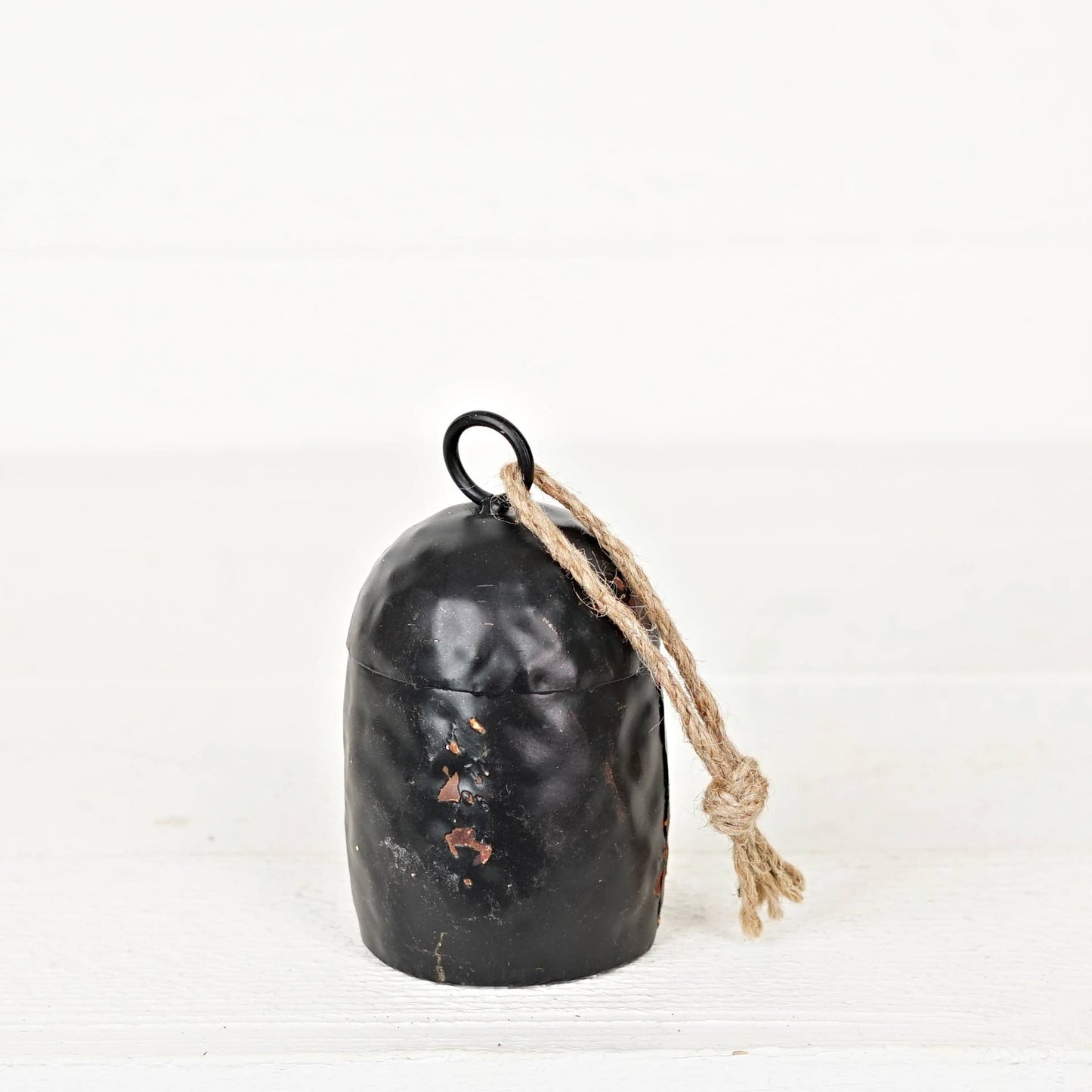 Single Rustic Black Swiss Cowbell - Whimsical Details - []