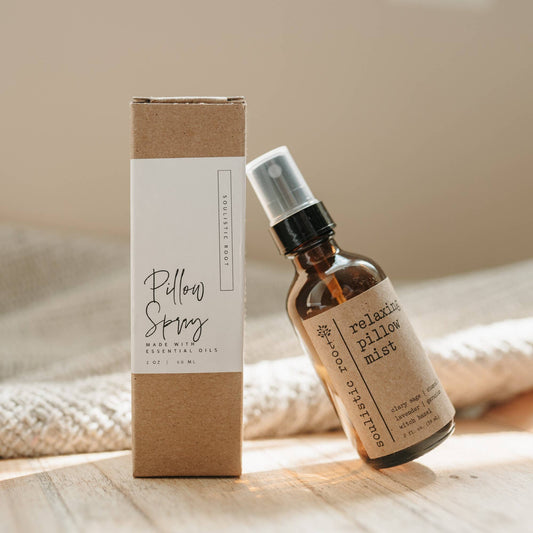 Relaxing Pillow Spray | Sleep & Linen Spray w/ Essential Oil - Whimsical Details - []