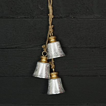 Bell Cluster Champagne Gold Tower Bell - Whimsical Details - []