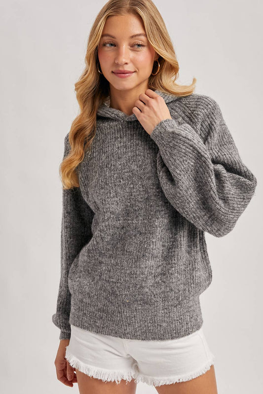 SWEATER HOODIE - Whimsical Details - ["Brown sweater","cream sweater","hoodie","oatmeal","sweater","Sweater hoodie"]