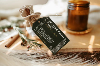 Festive Bath Soaks -Stocking Stuffers & Christmas Ornaments - Whimsical Details - []