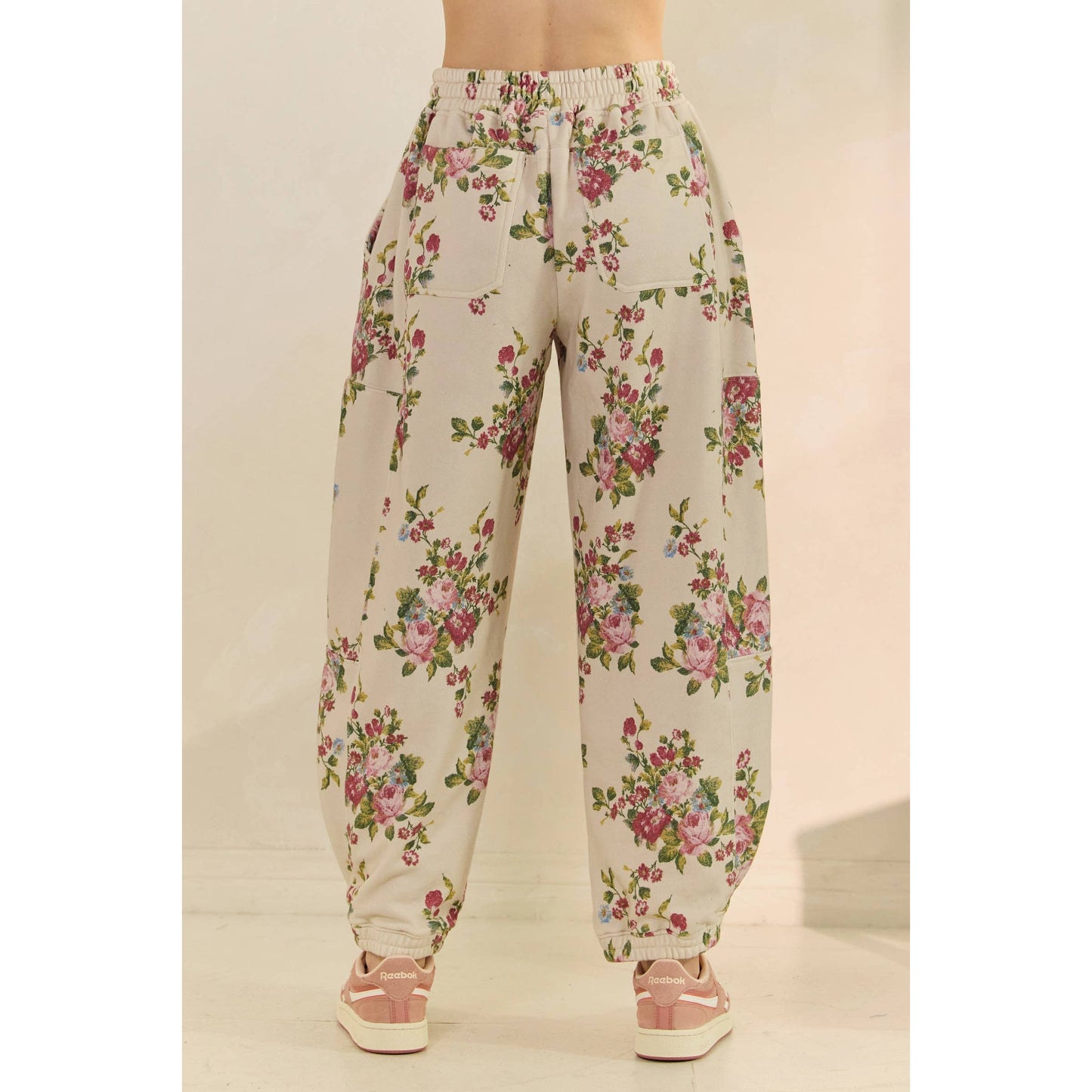 Printed French Terry Pants