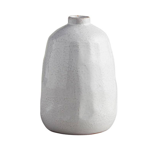 Vase - Ivory - Whimsical Details - ["pottery","white vase"]