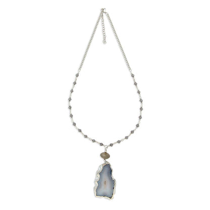 Gladness Stone Pendant Necklace