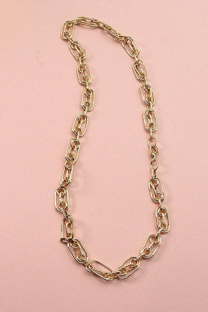 Joanne Handmade Link in Link Chain Necklace