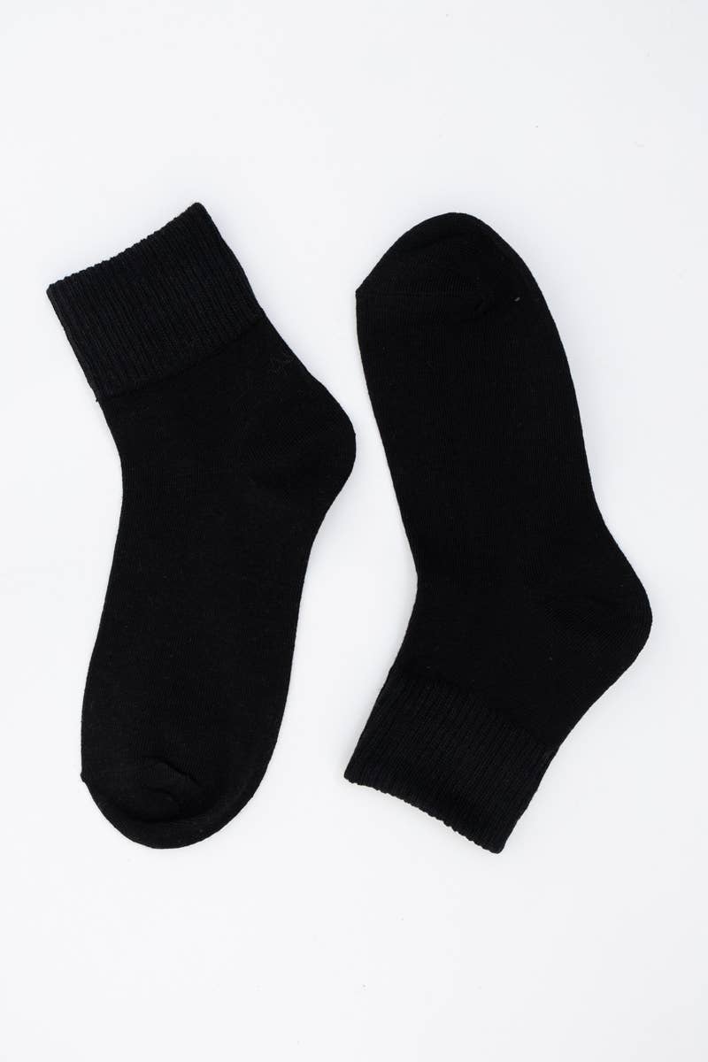 Happy Feet Embroidered Socks