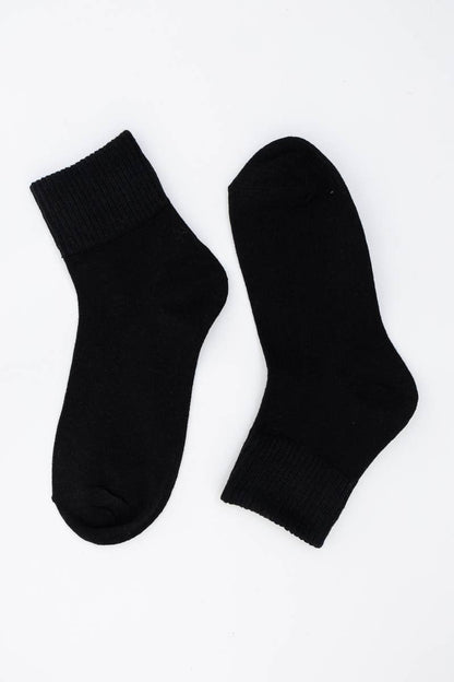 Happy Feet Embroidered Socks