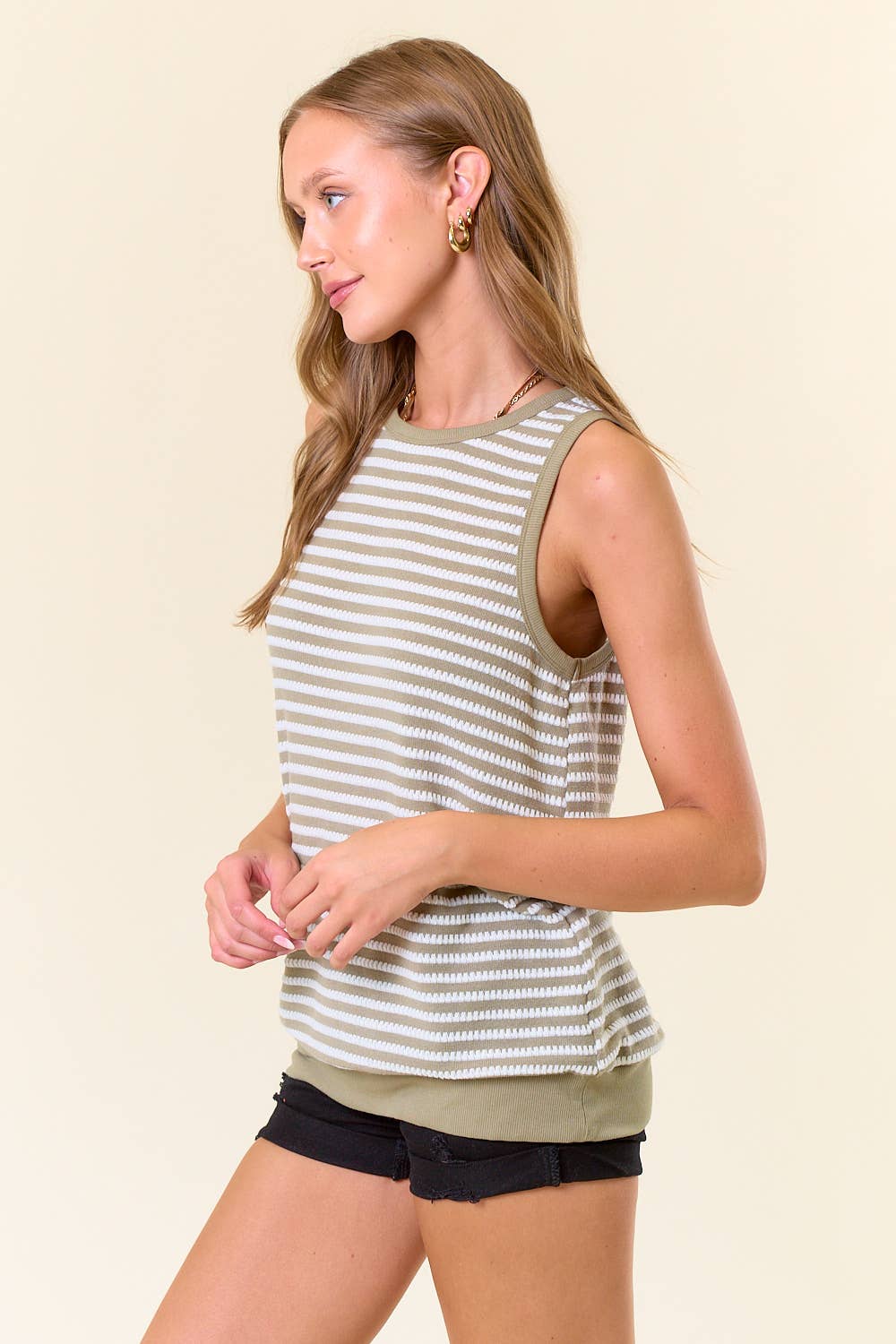 Textured Knit Tank