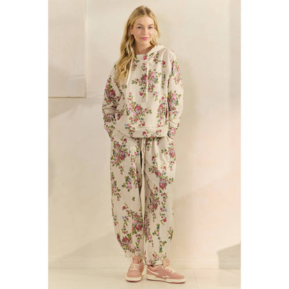 Printed French Terry Pants