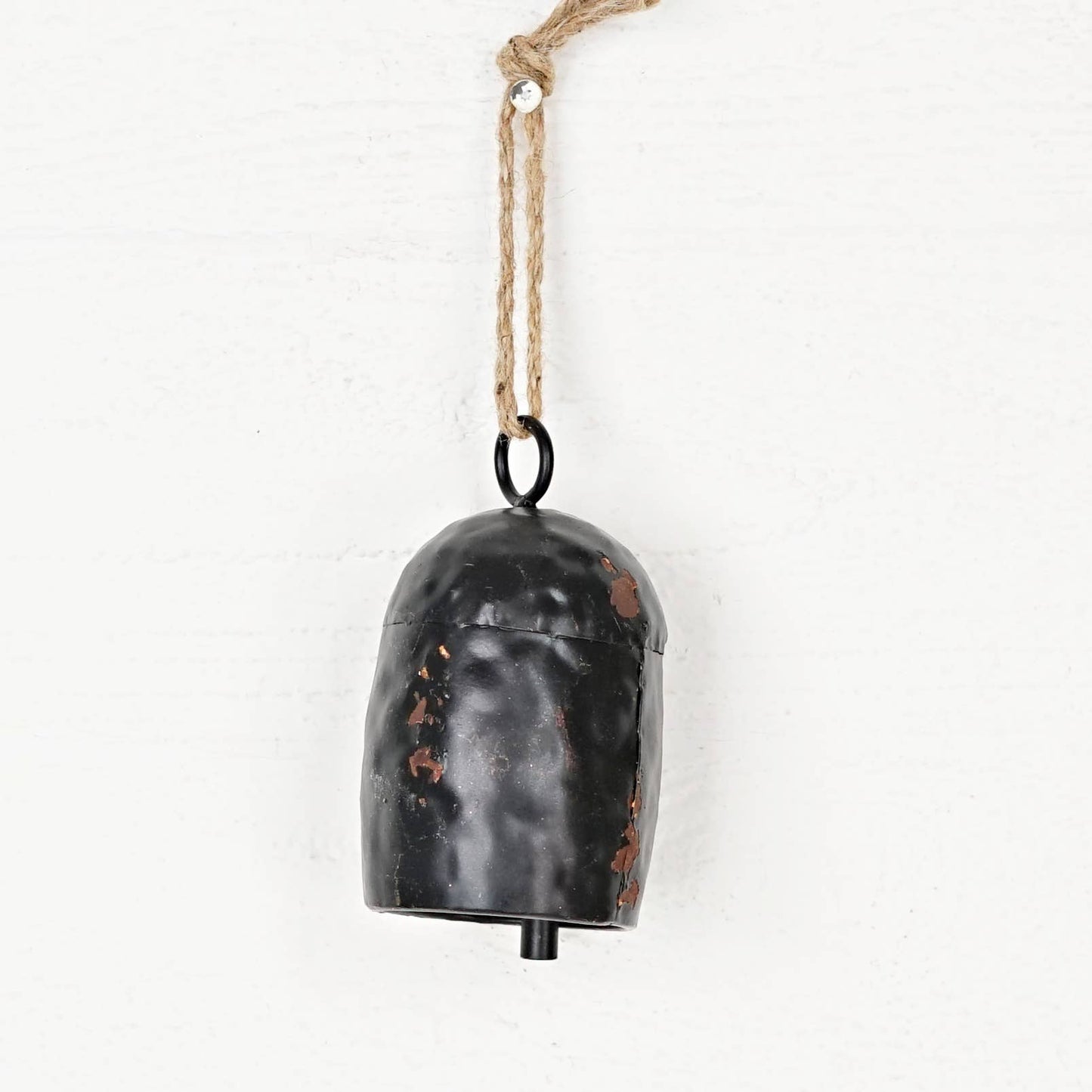Single Rustic Black Swiss Cowbell - Whimsical Details - []