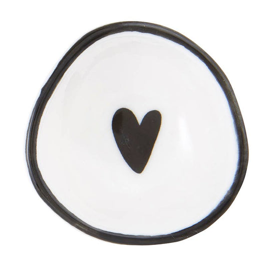 Ring Dish - Heart - Whimsical Details - ["Blue Clearance","dish","heart","ring dish","Valentines Day"]